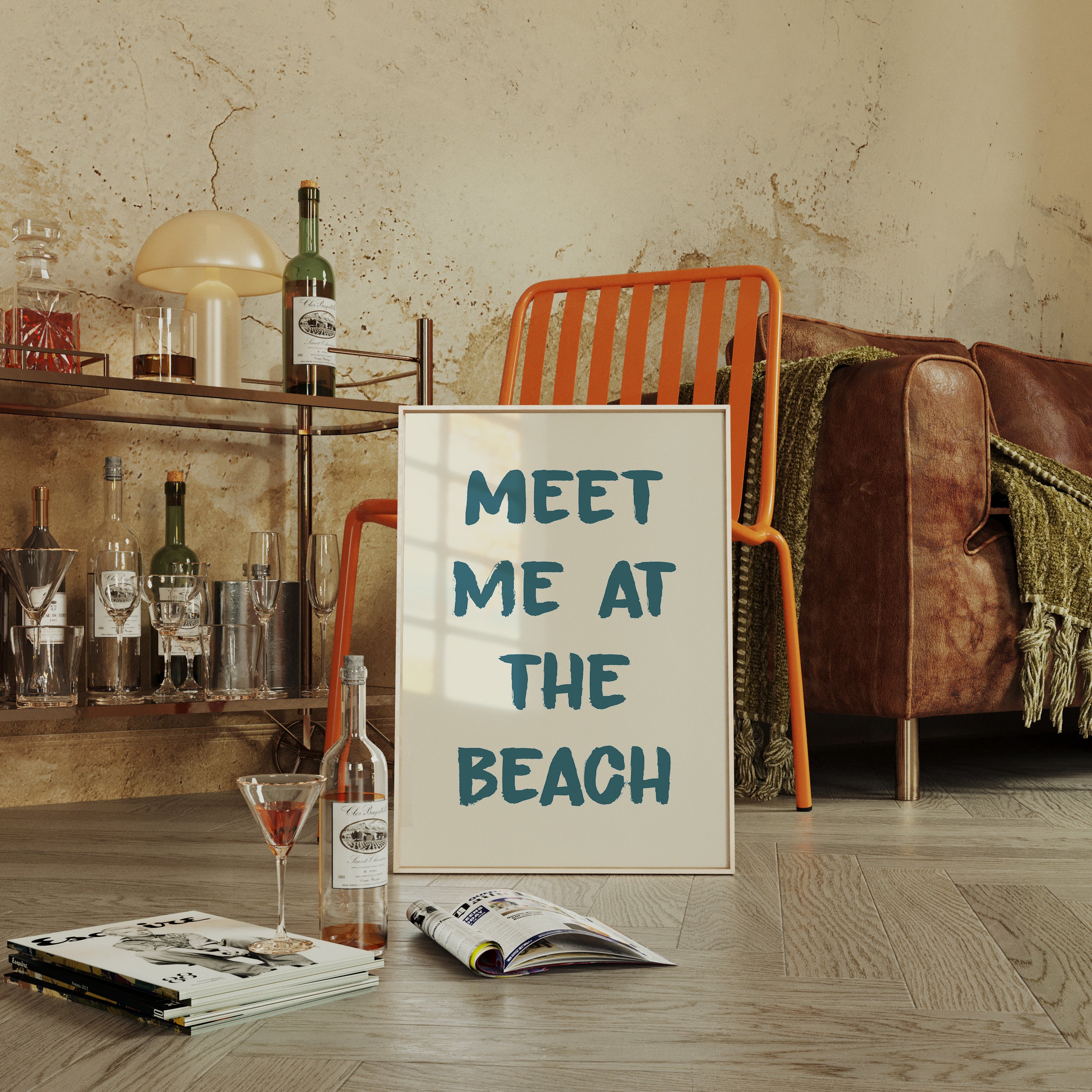 Ocean Letters Paint Summer Stories