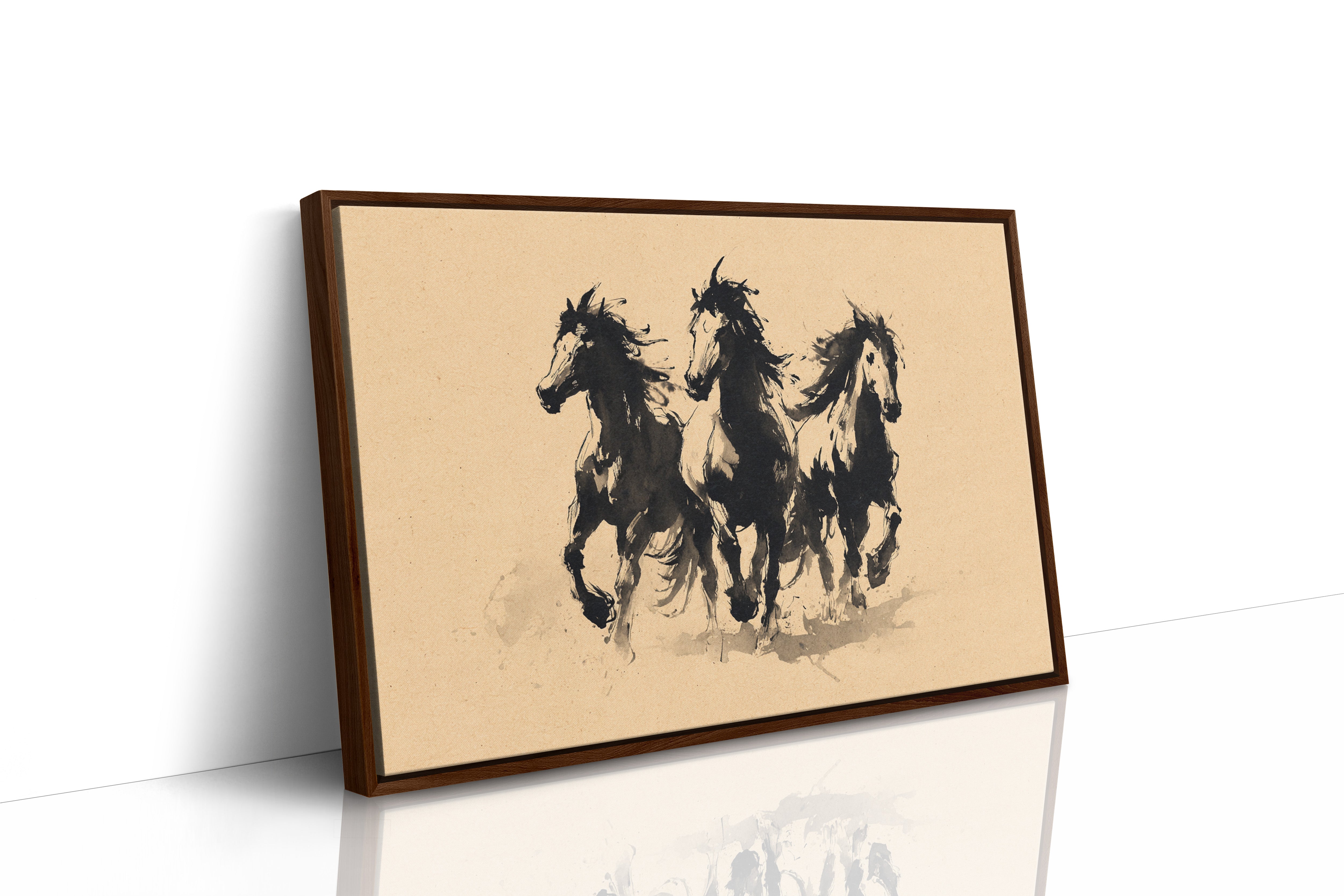 Wild Horses Dance In Ink
