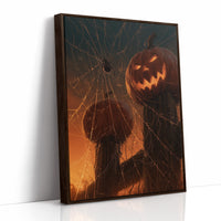 Spider's Watch Over the Jack-o'-Lanterns