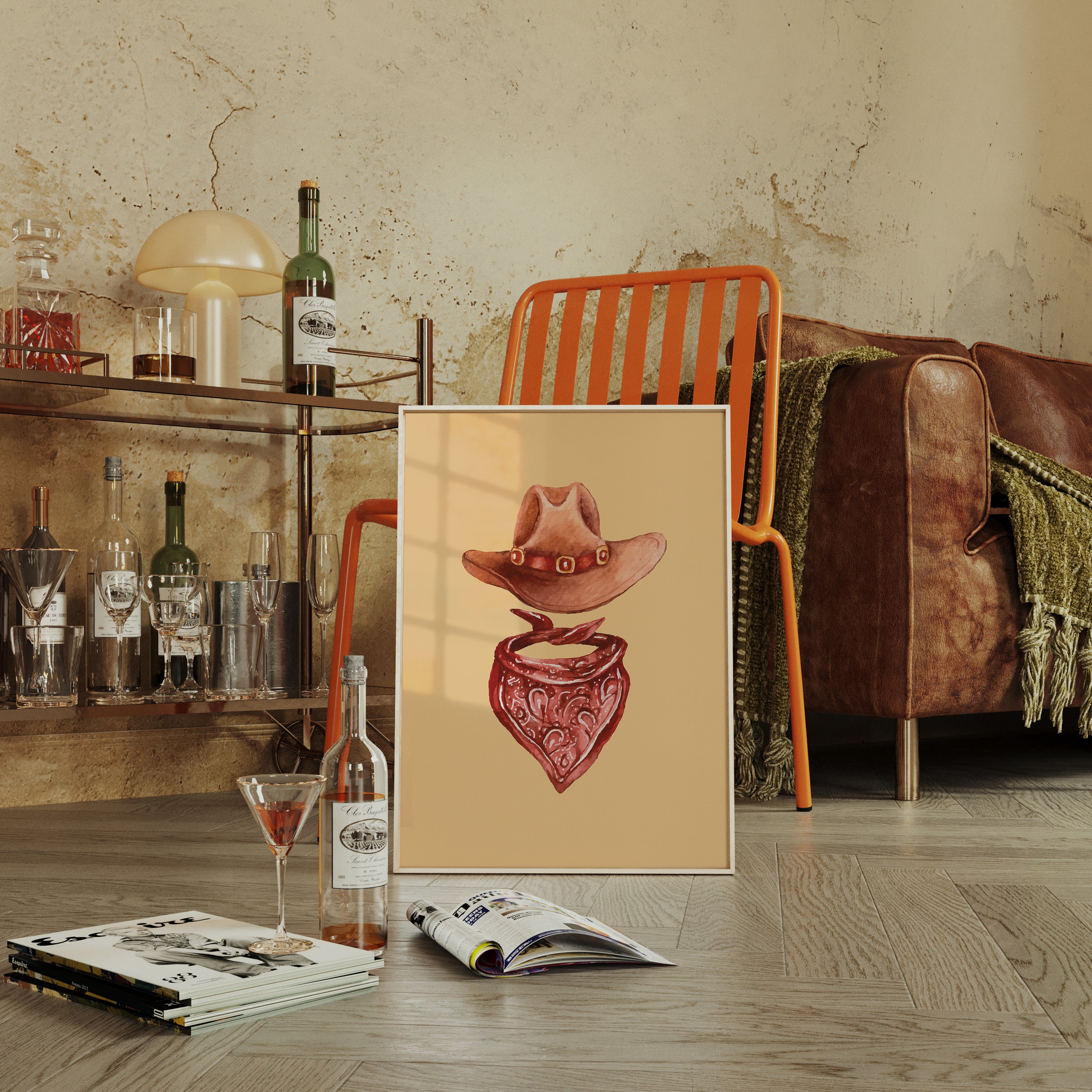Desert Rose Wears Rustic Memories