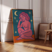 Midnight Muse in Neon Dreams