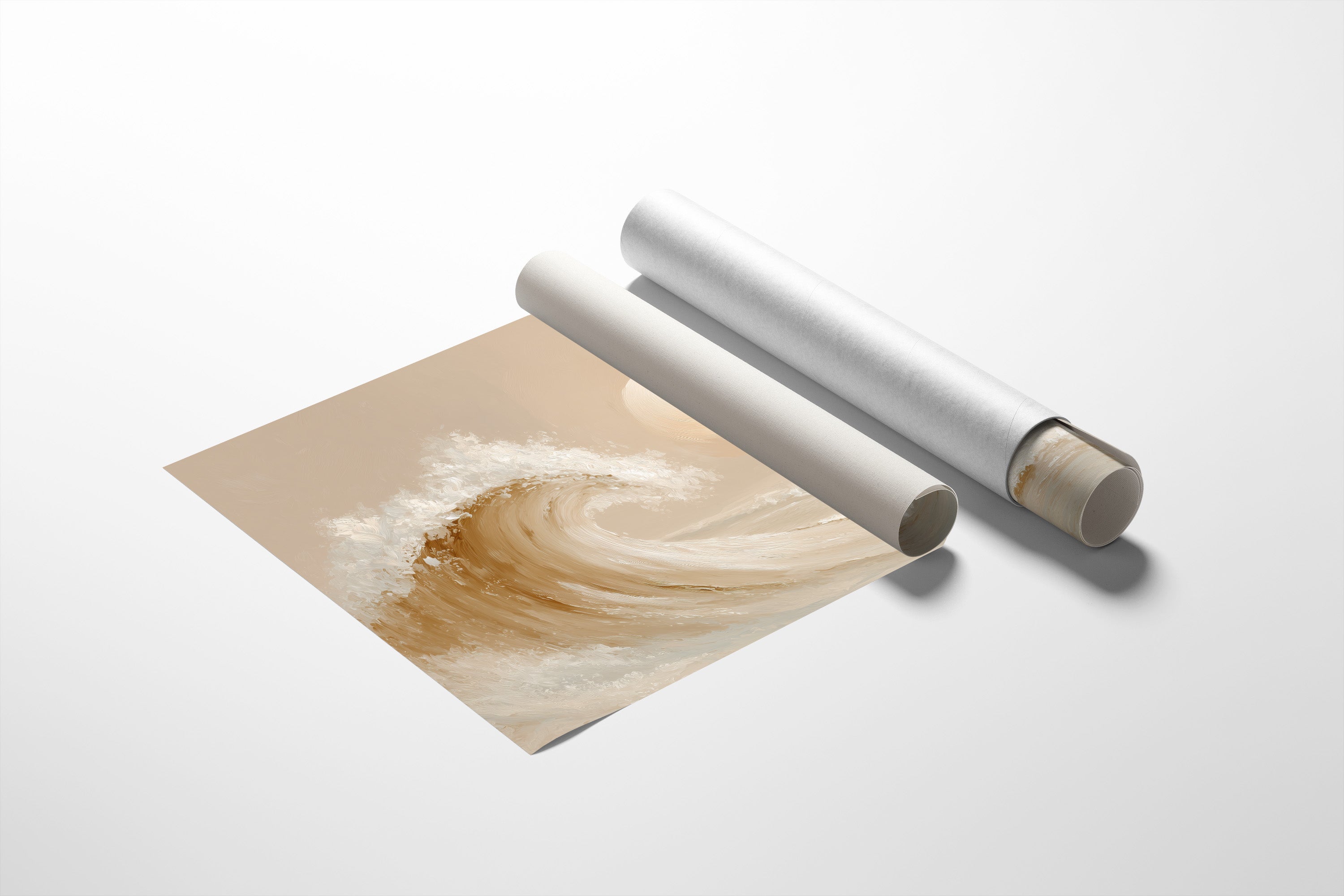 Honey Waves Curl Into Morning