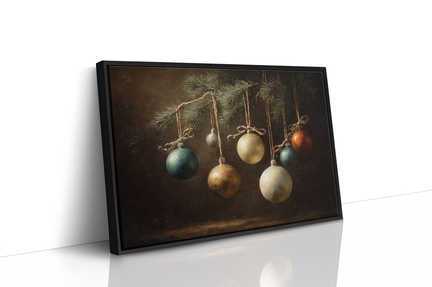 Still Life of Hanging Ornaments
