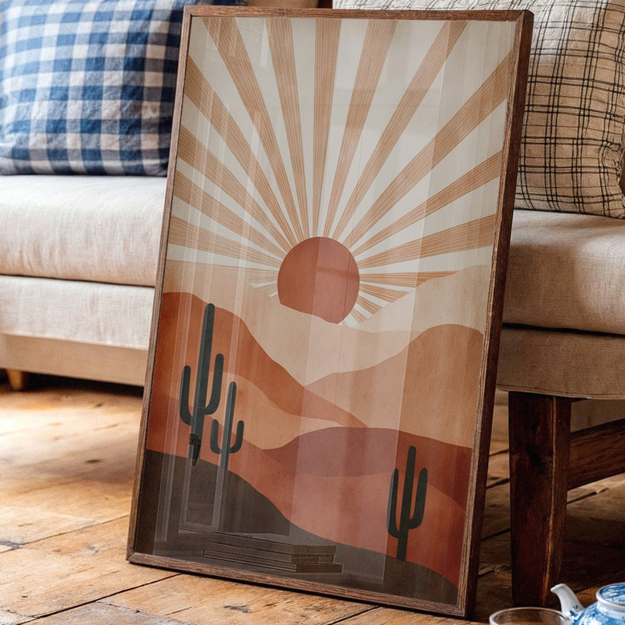 Desert Sun Paints Ancient Stories