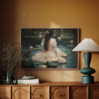 Lotus Dreams In Lace Light
