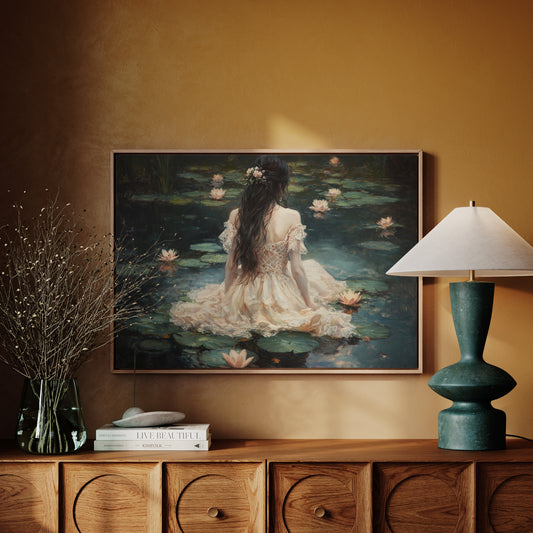 Lotus Dreams In Lace Light
