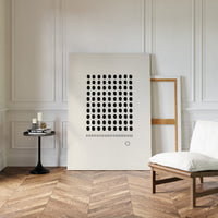 The Ninety-Nine and the One Minimalist Print