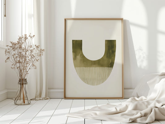 Olive Lines Draw Morning Light