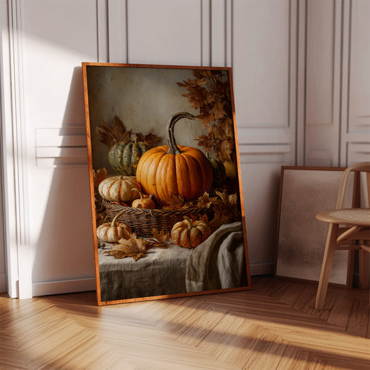 Harvest's Embrace in Autumn's Glow