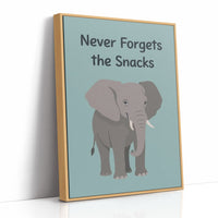 Never Forgets the Snacks
