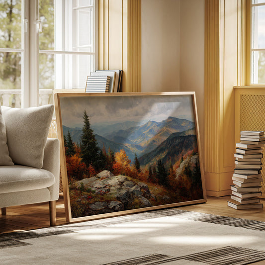 Autumn Peaks Paint Mountain Stories