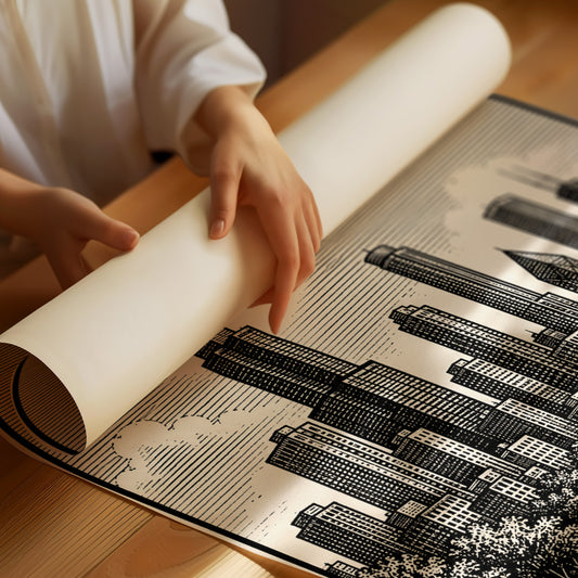 Chicago in Woodcut