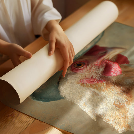 Blue Brim Barn Queen