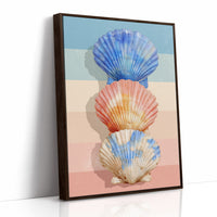Scallops in Sunset Stripes