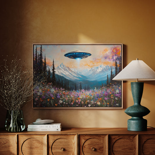 Cosmic Visitors Above Alpine Meadows