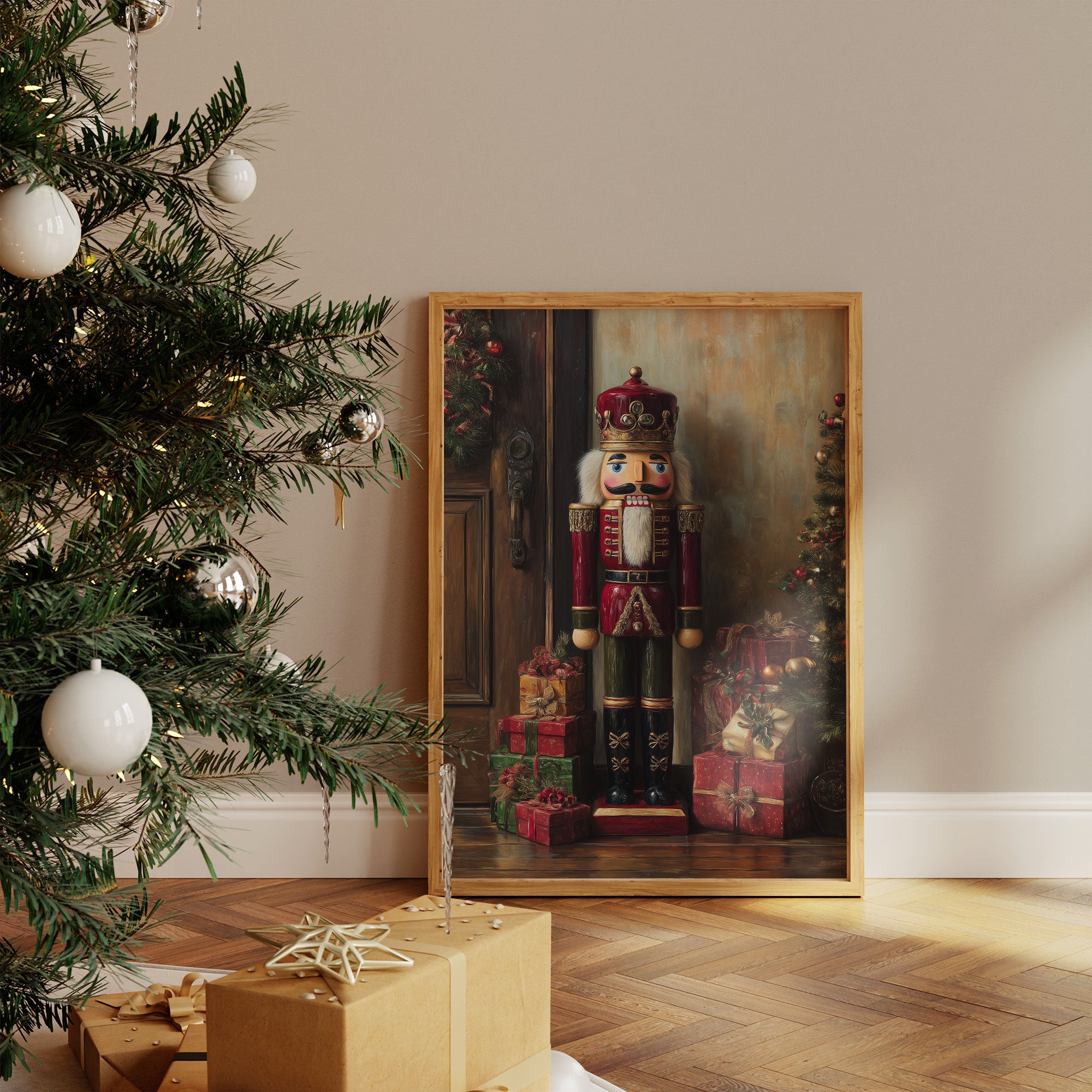 Royal Nutcracker Guards Christmas Dreams