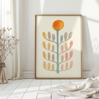Morning Sun Grows Pastel Leaves