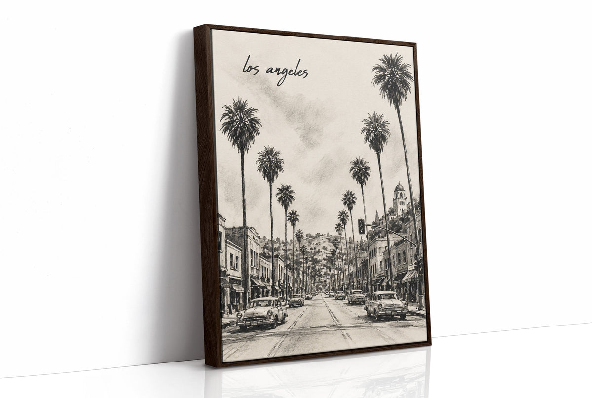 Los Angeles: Sketched in Sepia