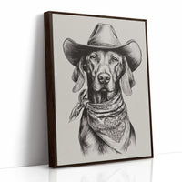 The Canine Cowboy's Resolve