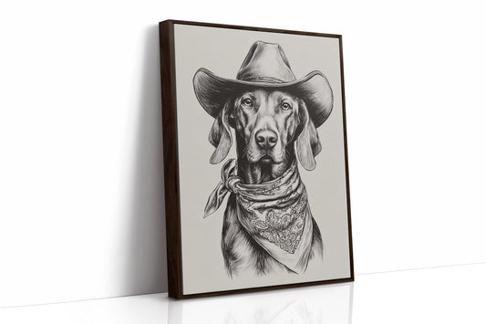 The Canine Cowboy's Resolve