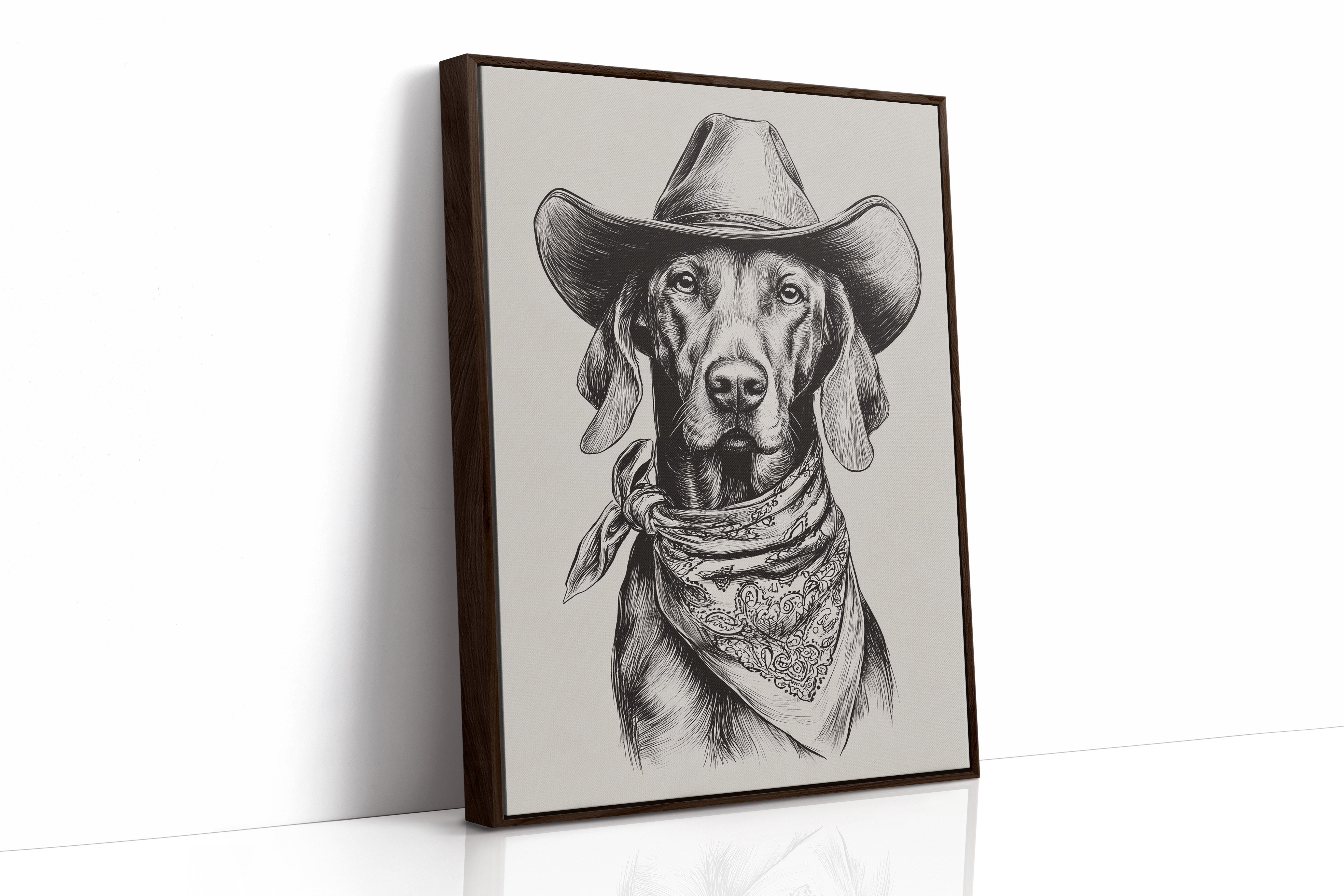 The Canine Cowboy's Resolve