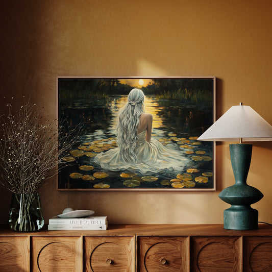 Moonlit Waters Dance With Gold