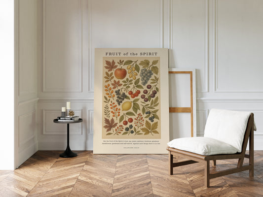Fruit of the Spirit Botanical Print