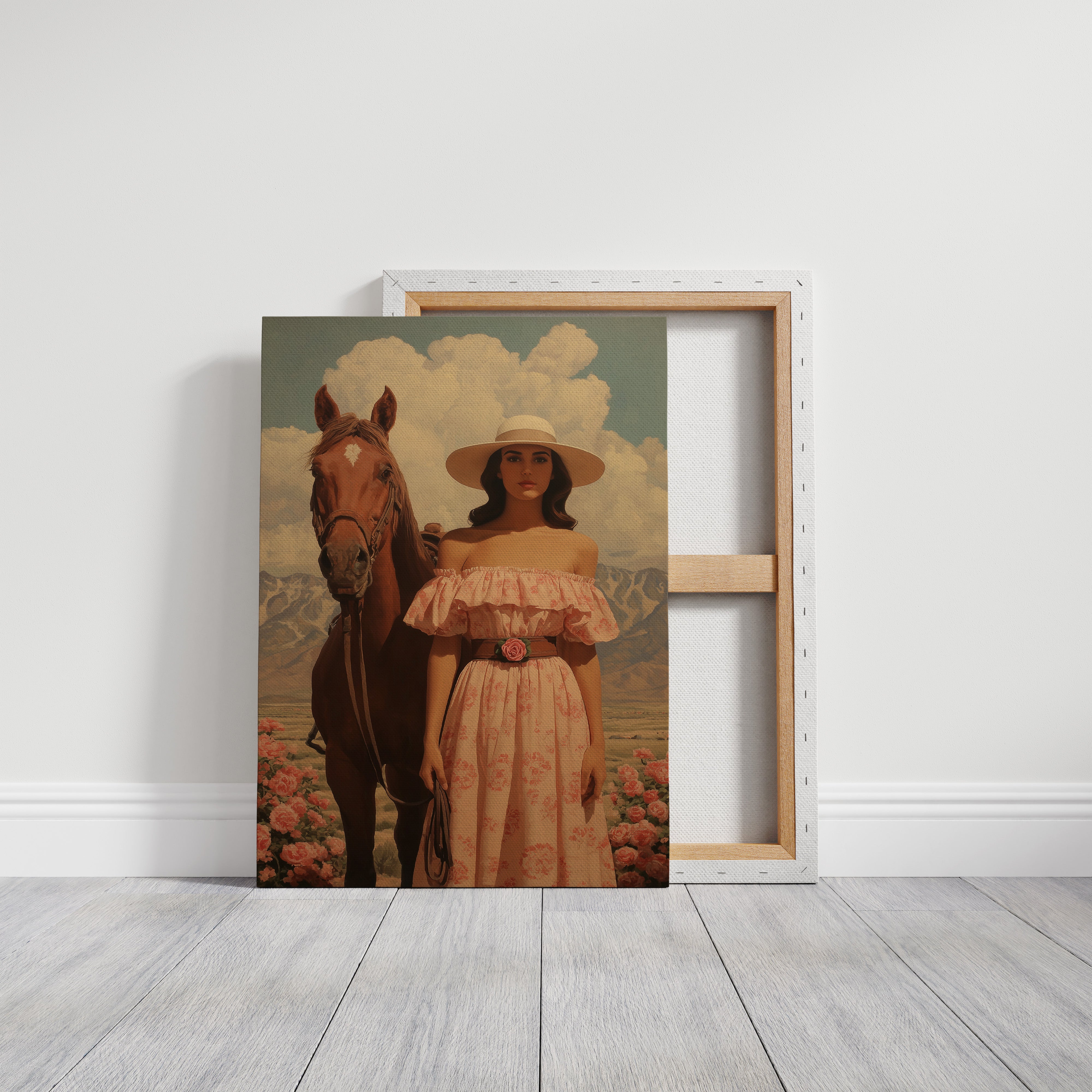 Desert Roses Dance With Stallions