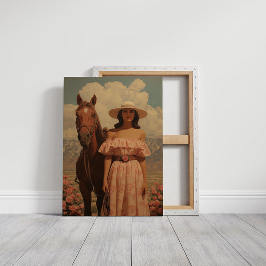 Desert Roses Dance With Stallions