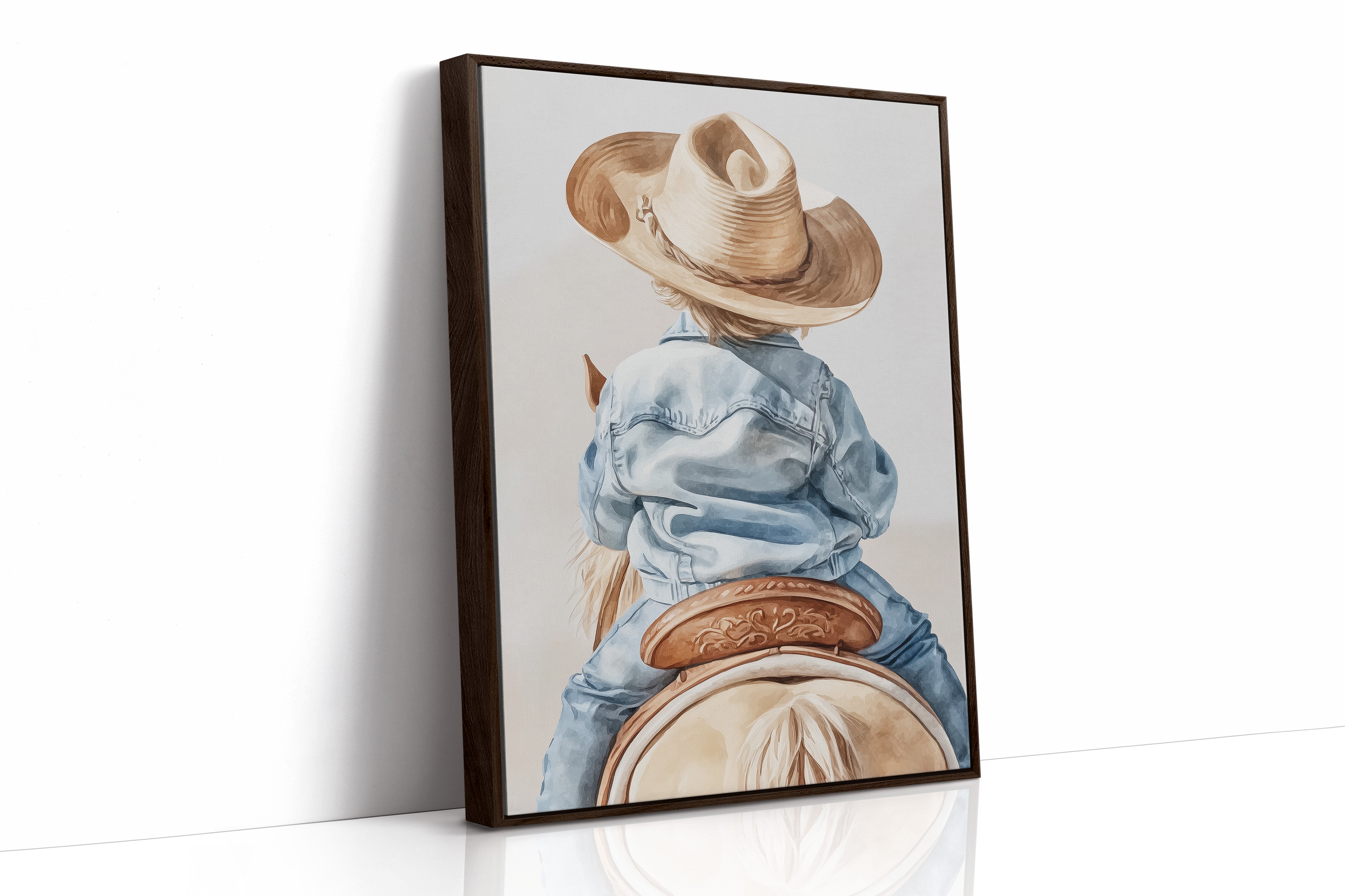 Outlaw's Last Stand - Dramatic Gunslinger on Horseback