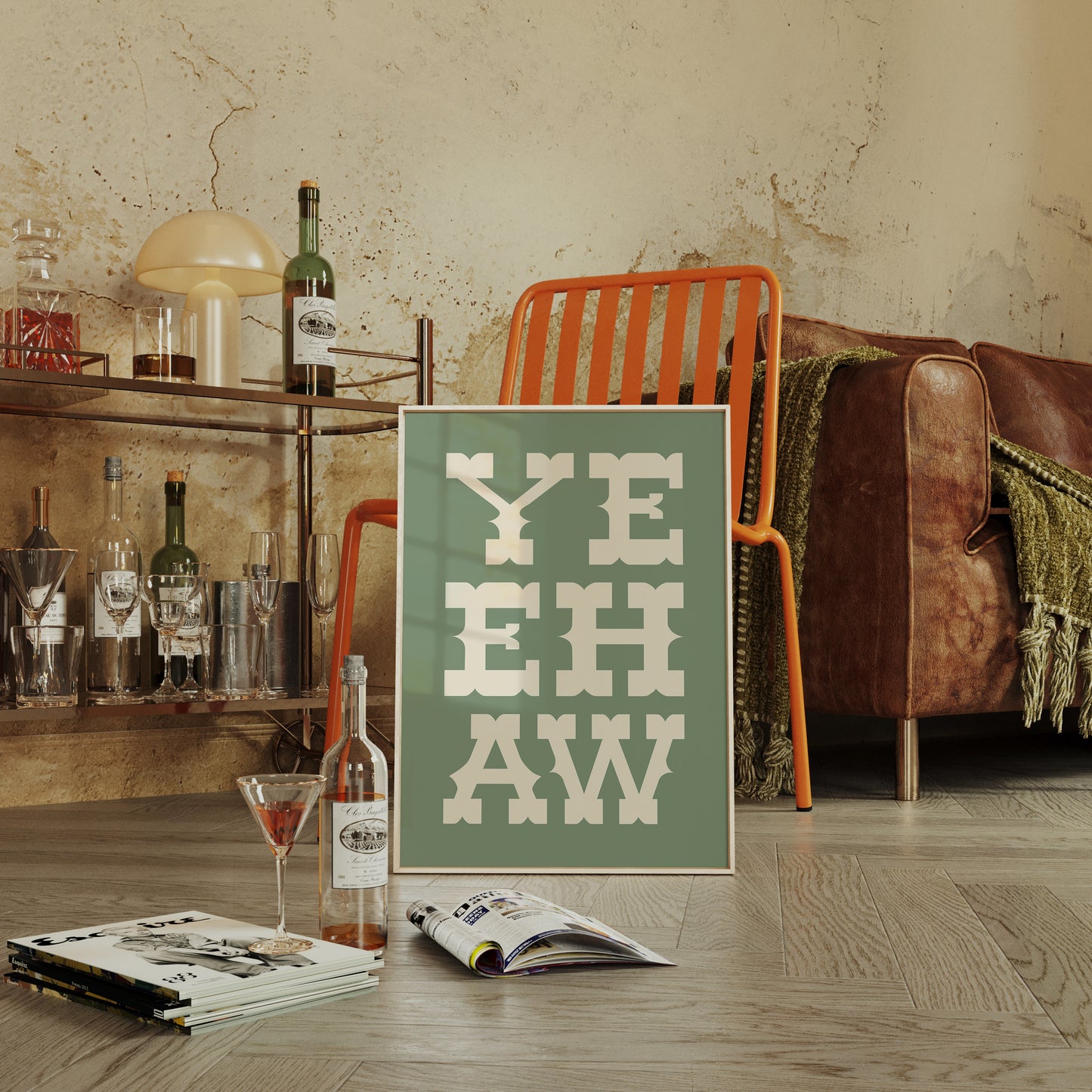 Vintage Letters Spell Summer Stories