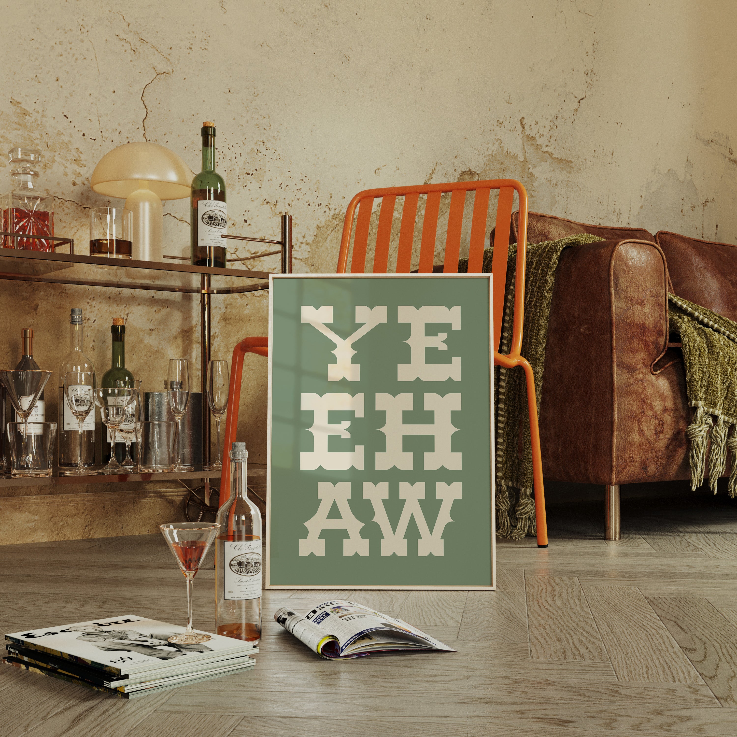 Vintage Letters Spell Summer Stories