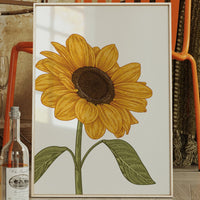 Golden Petals Paint Summer's Portrait