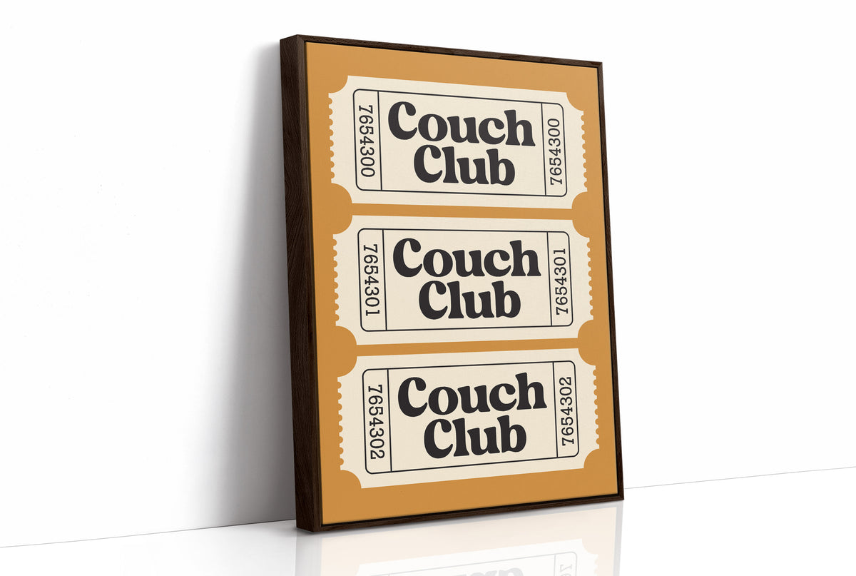 Couch Club: Bold Serif Edition
