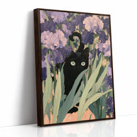 Hide and Seek Among the Irises