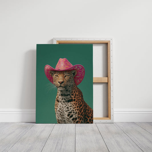 Leopard Wears Rodeo Queen Dreams