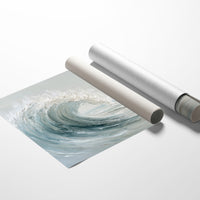 Ocean's Breath Curves Into Light