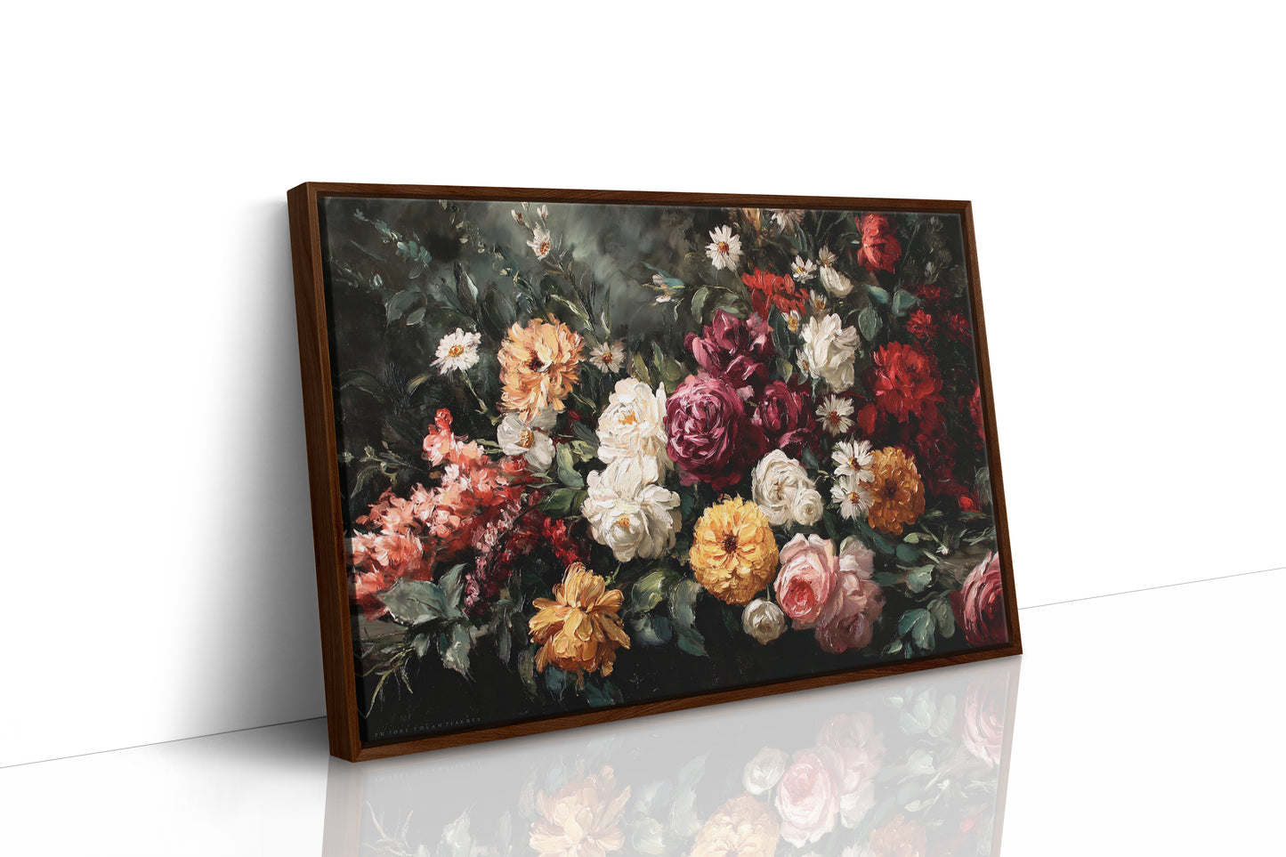 Blooms Dance In Velvet Darkness