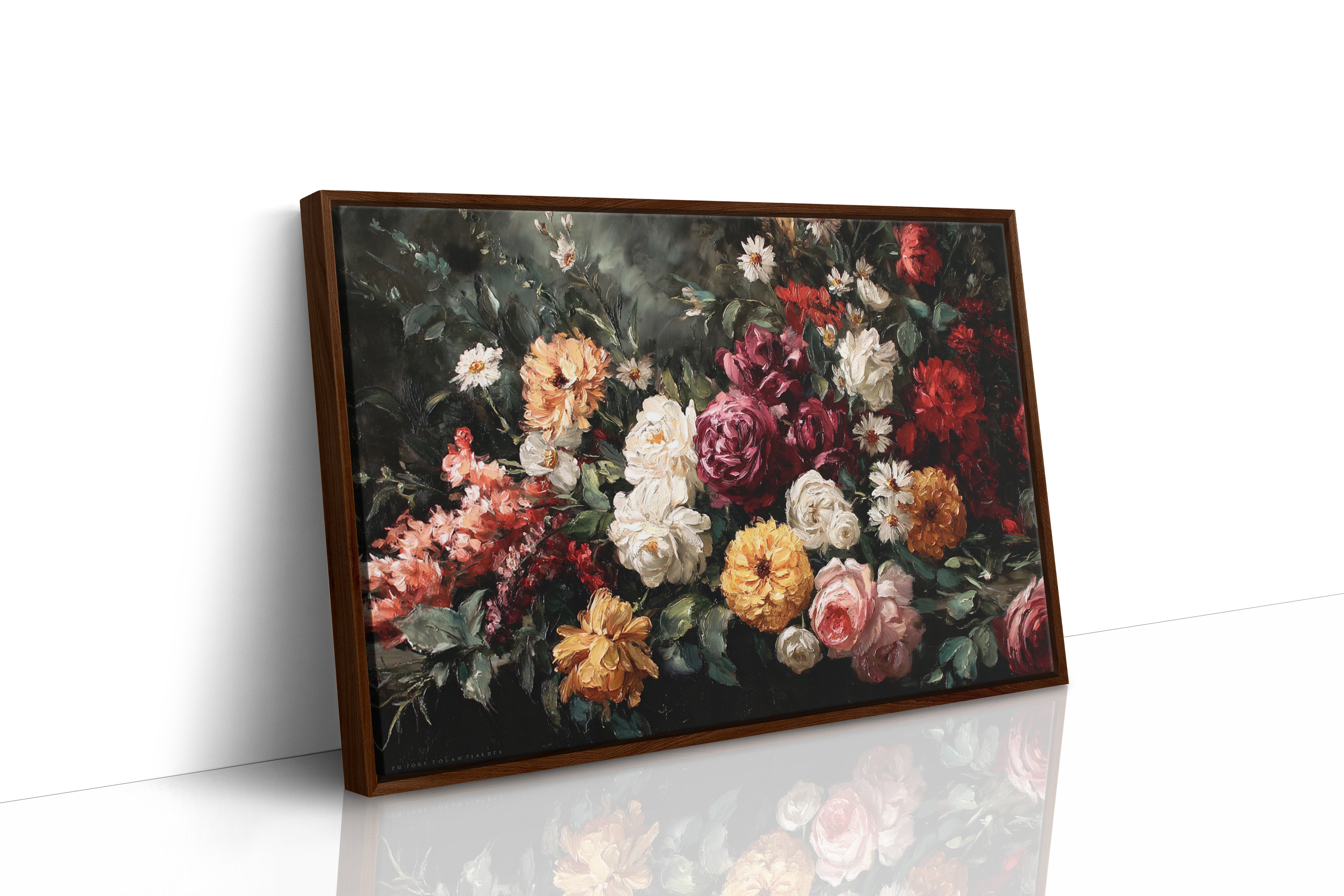 Blooms Dance In Velvet Darkness