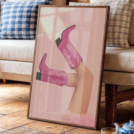 Pink Boots Paint Summer Stories