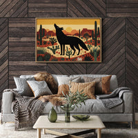 Coyote Songs Paint Desert Gold
