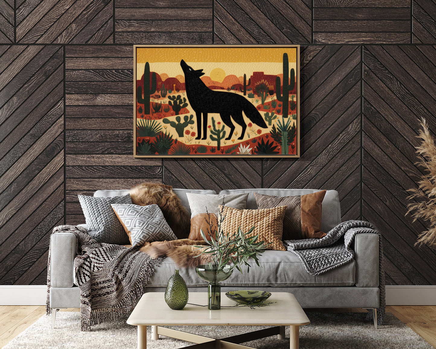 Coyote Songs Paint Desert Gold