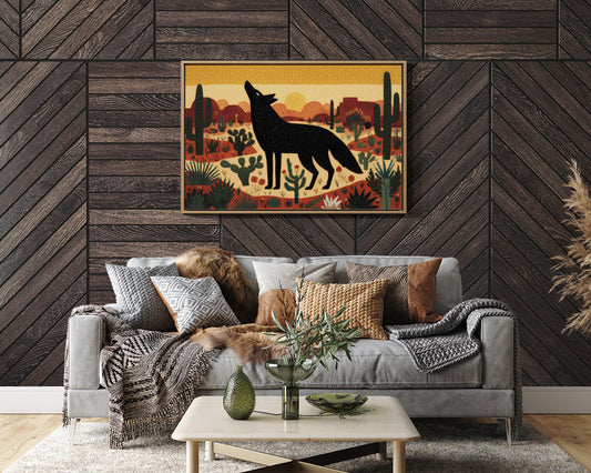 Coyote Songs Paint Desert Gold