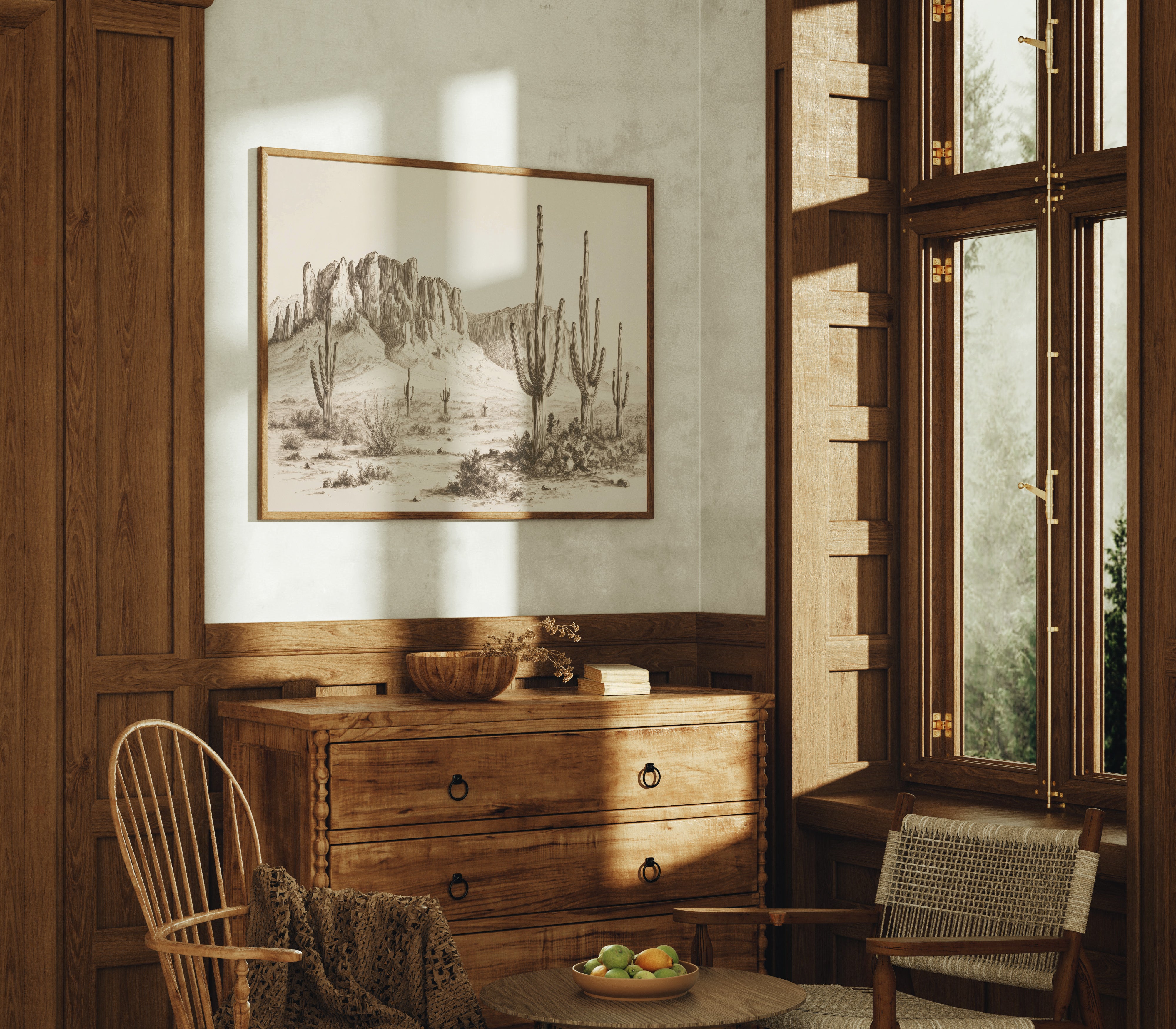 Beneath the Desert's Gaze