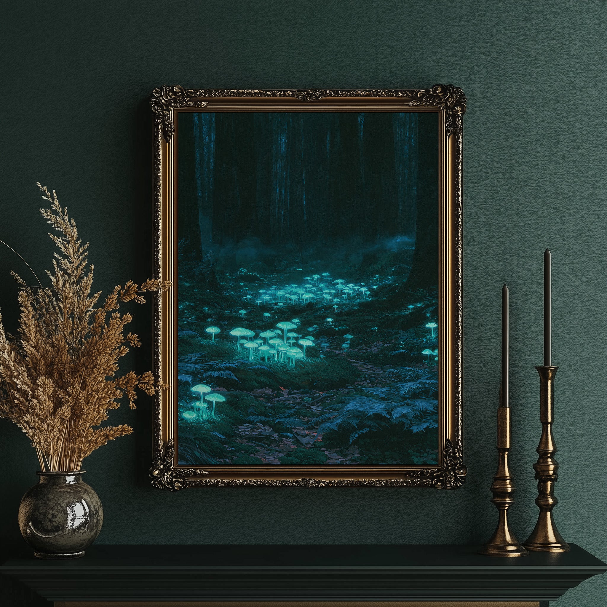 Where the Glow-Mushrooms Gather