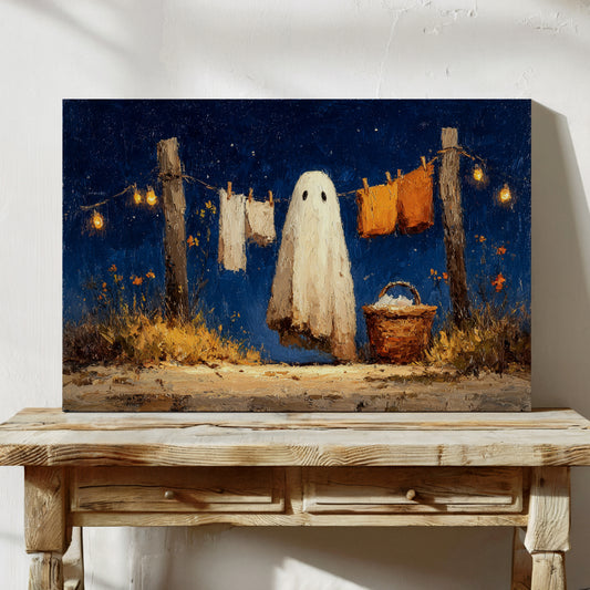 Laundry Day Beneath Starry Skies