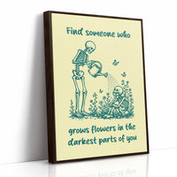 Find Someone Who Waters You, Teal Bloom