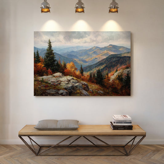 Autumn Peaks Paint Mountain Stories