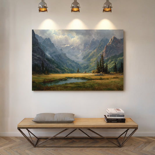 Where Mountains Kiss the Sky