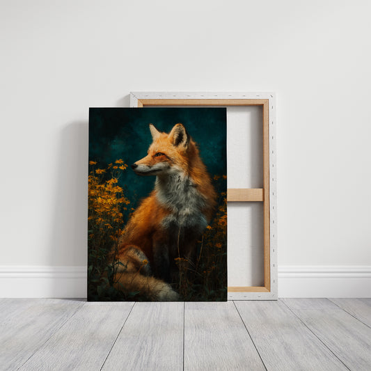 The Fox Who Watched the Field Turn Gold